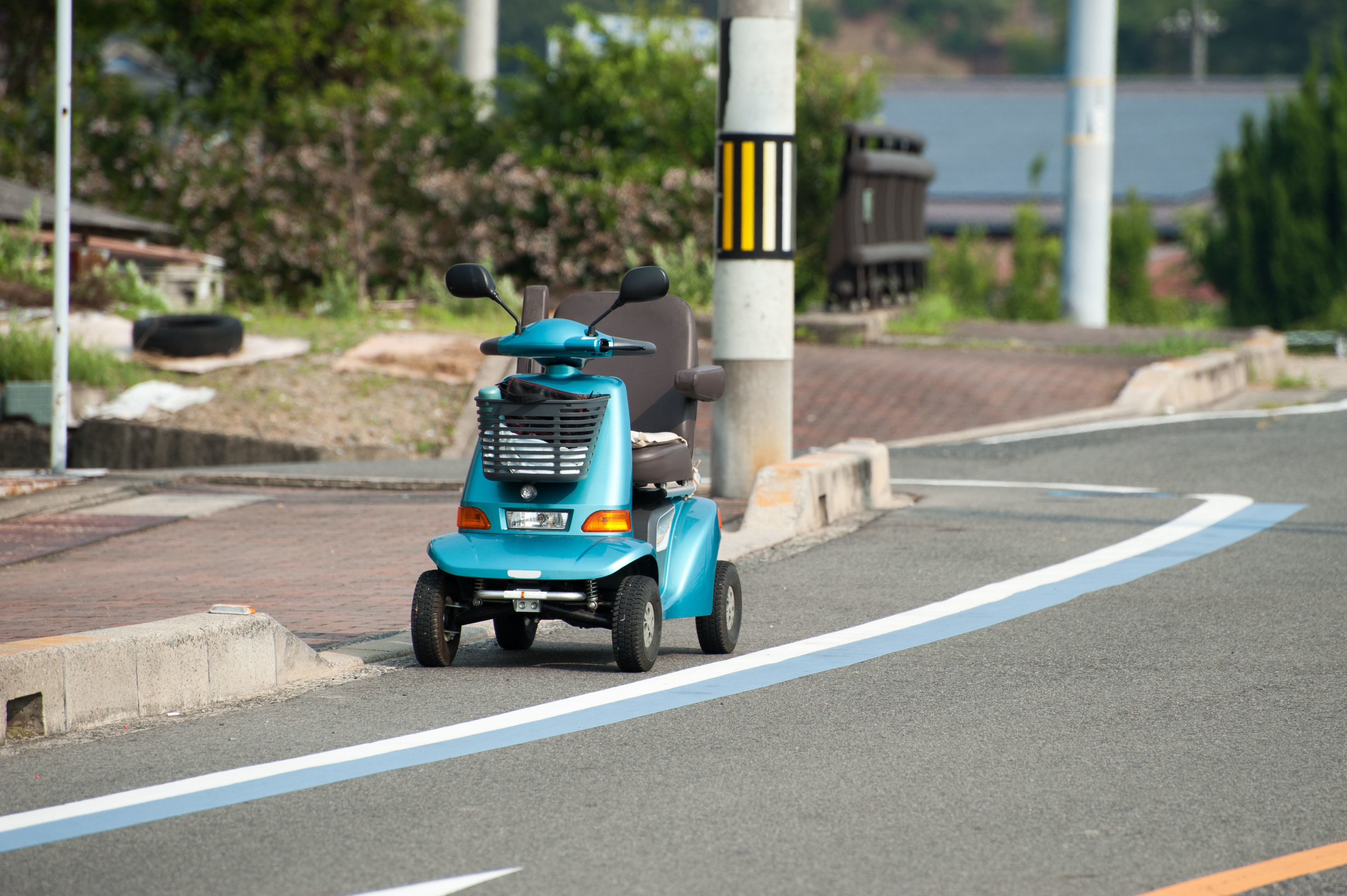 シニアカーの敷地内駐車について