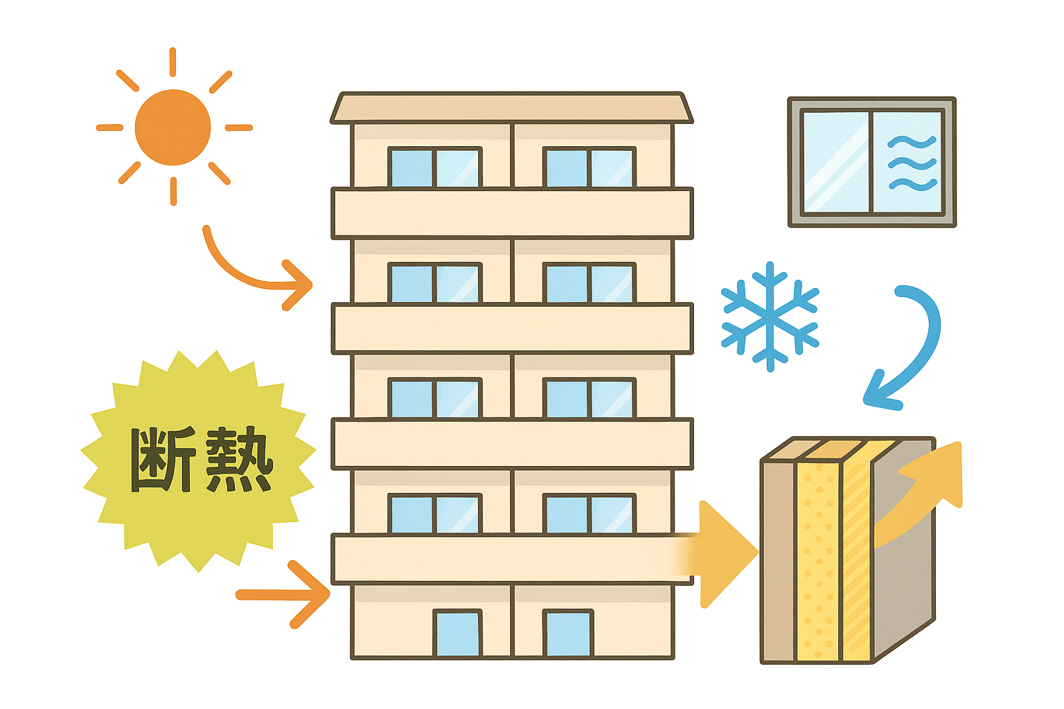マンションの断熱性を見直そう 快適な暮らしと光熱費削減の鍵