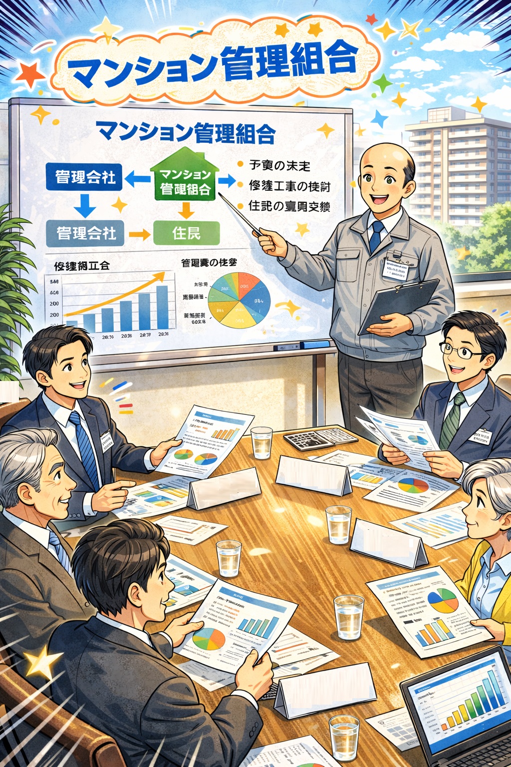 管理組合の役員ってなにをするの？